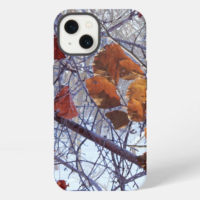 First Snow Winter Camouflage Style iPhone Case (Back)