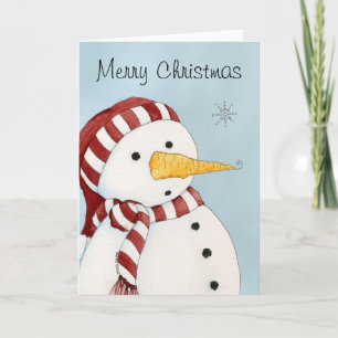 First Snowflake Christmas Card