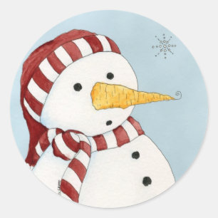 First Snowflake Sticker