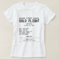First Solo Flight