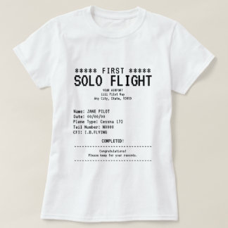 First Solo Flight T-Shirt
