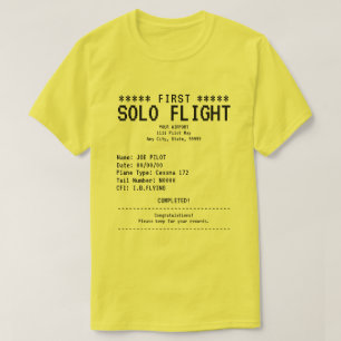 First Solo Flight T-Shirt