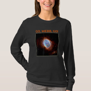 First Southern Ring Nebula Image Webb Space Telesc T-Shirt