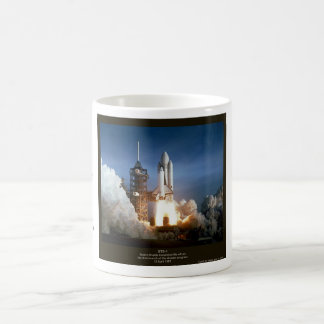 First Space Shuttle launch STS-1 Columbia Coffee Mug