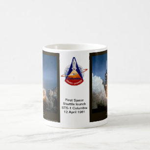 First Space Shuttle launch STS-1 Columbia Coffee Mug