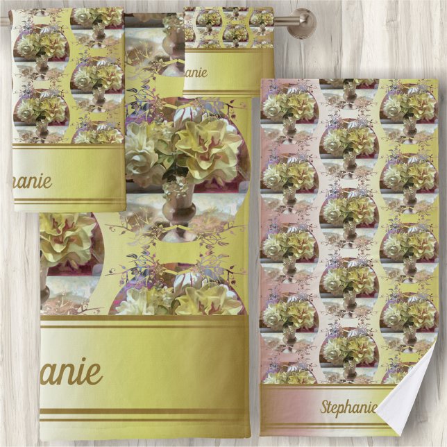 First Spring Flowers PCM1 Bath Towel Set (Creator Uploaded)