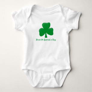 First St Patricks Day Baby Bodysuit