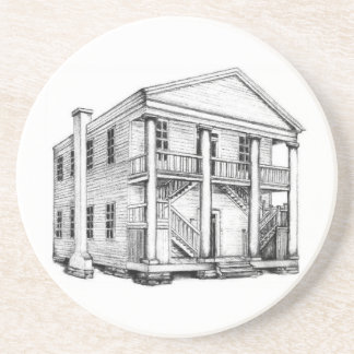 First Stanly County Courthouse - Sandstone Coaster