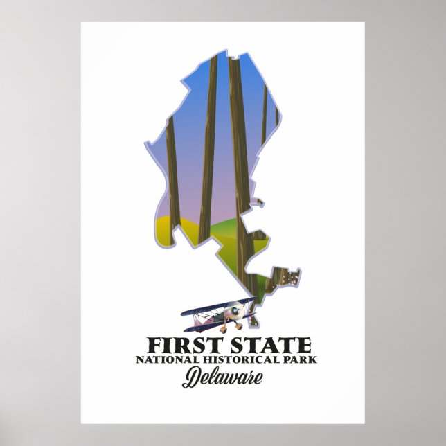 First State National Historical Park Delaware Poster (Front)
