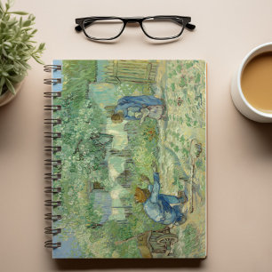 First Steps, after Millet by Vincent Van Gogh Notebook