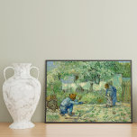 First Steps, after Millet by Vincent Van Gogh Photo Print<br><div class="desc">In fall and winter 1889–90, while a voluntary patient at the asylum in Saint-Rémy, Van Gogh painted twenty-one copies after Millet, an artist he greatly admired. He considered his copies "translations" akin to a musician's interpretation of a composer's work. Customise it with your own details. For further customisation, please click...</div>