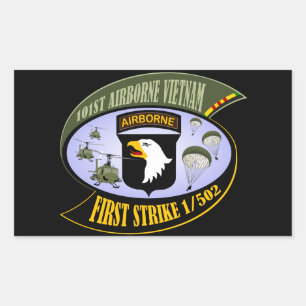First Strike 1/502 Rectangular Sticker