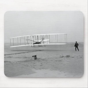 First Successful Flight of the Wright Flyer Mouse Mat