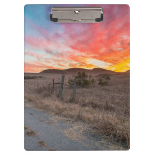 First Sunset of the Day Clipboard