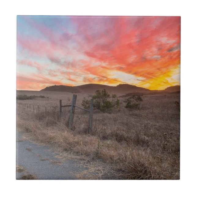 First Sunset of the Day Tile (Front)