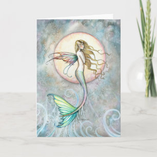 First Taste of Sky Leaping Mermaid Card