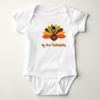 First Thanksgiving Baby Bodysuit