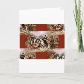 first thanksgiving holiday card