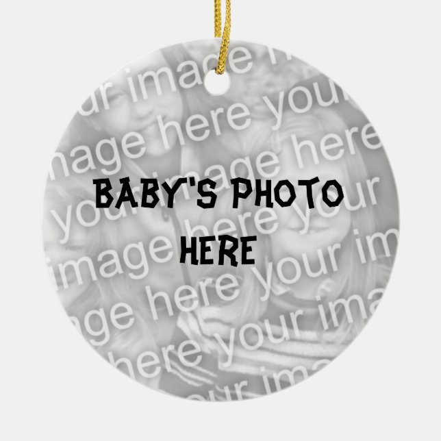 First Thanksgiving ornament (Front)