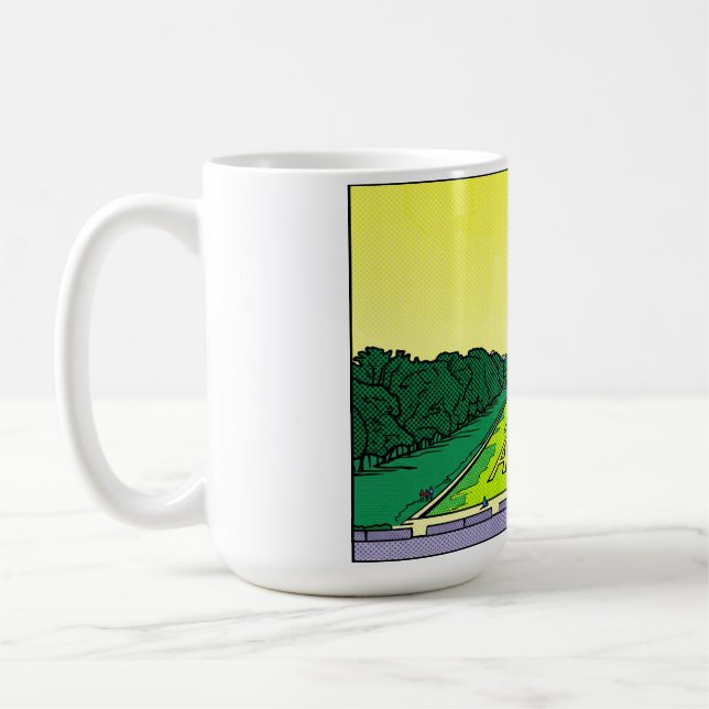 First they Came for the Algae DC Reflecting Pool Coffee Mug (Left)