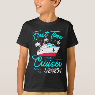 First Time Cruiser 2025 1st Cruise Vacation Family T-Shirt