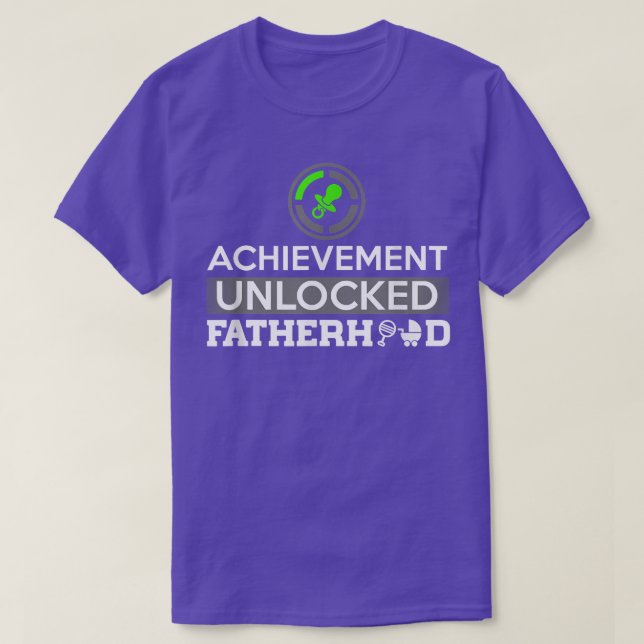 First Time Dad - Dad To Be - First Father's Day Gi T-Shirt (Design Front)