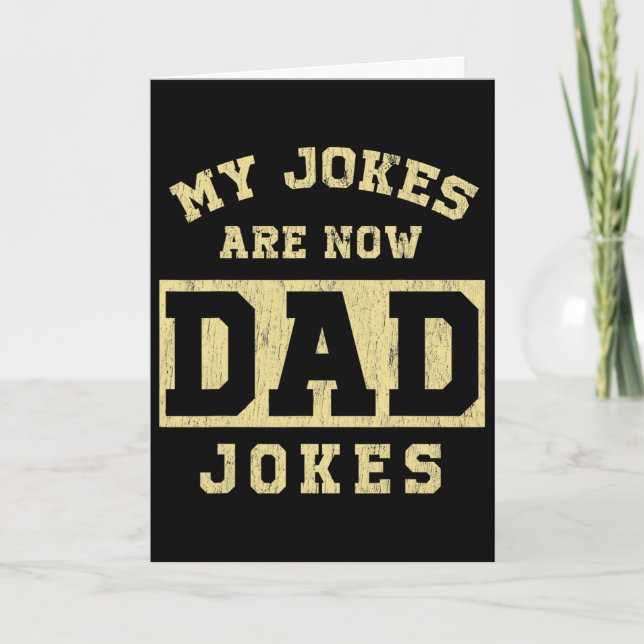 First Time Dad To Be New Dad Daddy To Be Expecting Card (Front)