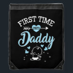 First Time Daddy 2023 New Daddy to be Gift Baby  Drawstring Bag<br><div class="desc">First Time Daddy 2023 New Daddy to be Gift Baby Gift. Perfect gift for your dad,  mom,  papa,  men,  women,  friend and family members on Thanksgiving Day,  Christmas Day,  Mothers Day,  Fathers Day,  4th of July,  1776 Independent day,  Veterans Day,  Halloween Day,  Patrick's Day</div>