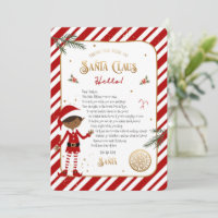 First Time Elf Arrival Welcome Letter