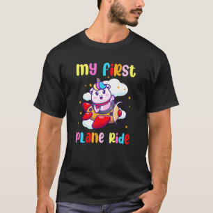 First Time Flying My First Aeroplane Ride  Boys Gi T-Shirt