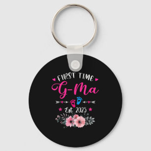 First Time G-ma 2025 Mother's Day Soon To Be Mom P Key Ring