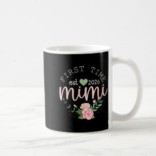 First Time Grandma Est 2026 New Grandmother 1st Ti Coffee Mug