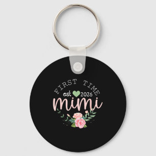 First Time Grandma Est 2026 New Grandmother 1st Ti Key Ring