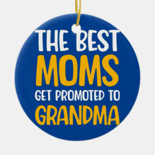 First Time Grandma Get Grandmother Mothers Day Ceramic Tree Decoration