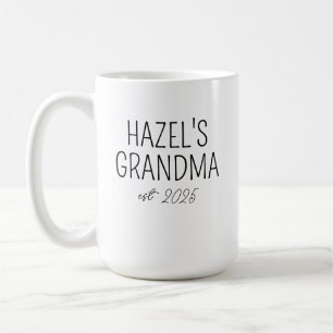 First Time Grandma Mug, New Grandma Gift, First Gr Coffee Mug