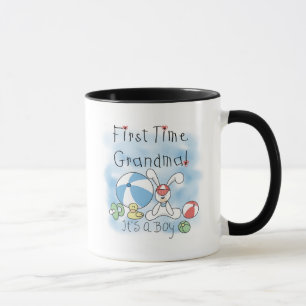 First Time Grandma of Boy Tshirts and Gifts Mug