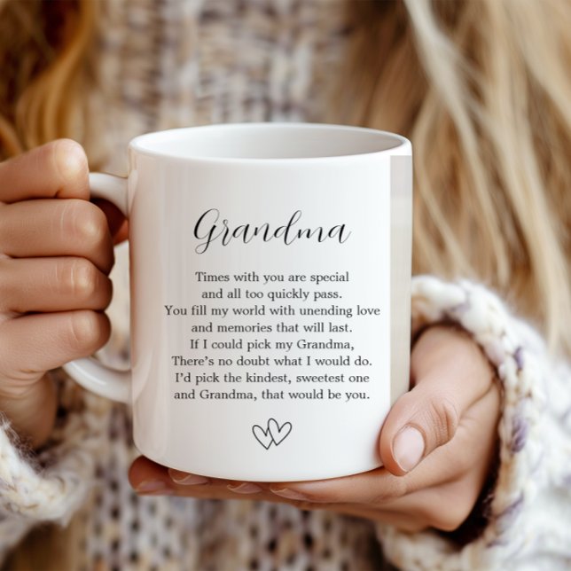 First Time Grandma Photo Mug, New Grandma Gift  Coffee Mug (Creator Uploaded)