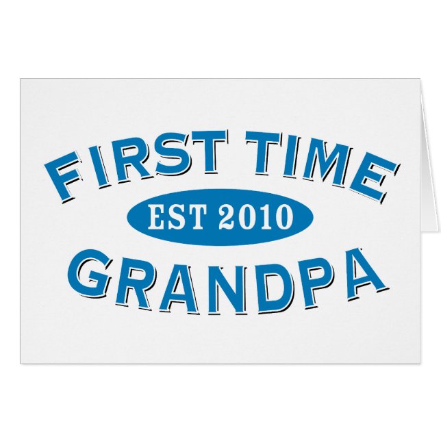 First Time Grandpa (Front Horizontal)