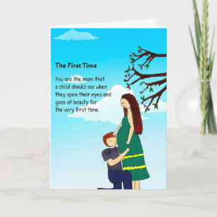 First Time Greeting Card