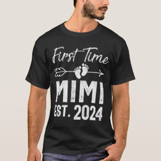 First Time Mimi 2024 Mother'S Day Soon To Be Grand T-Shirt