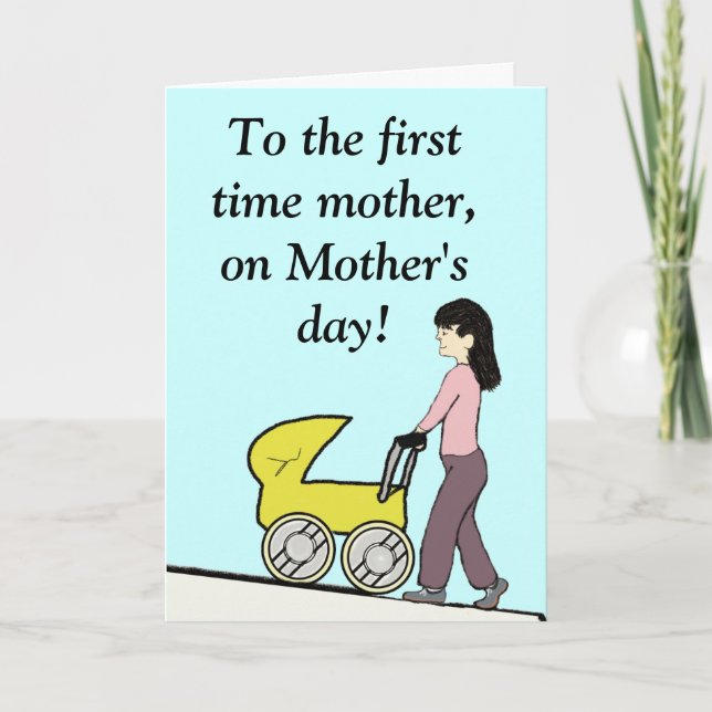 First time mother Card (Front)