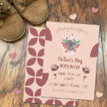 First Time Mother's Day Brunch Invitations<br><div class="desc">A cute modern floral brunch invitation for new mothers . The small illustration features a cartoon koala bear mum with her baby climbing on her head . Personalise it with your own information using the template fields .
© ArianeC Illustrations-All rights reserved</div>