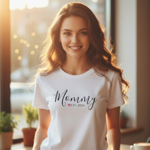 First time mum new mummy custom  T-Shirt