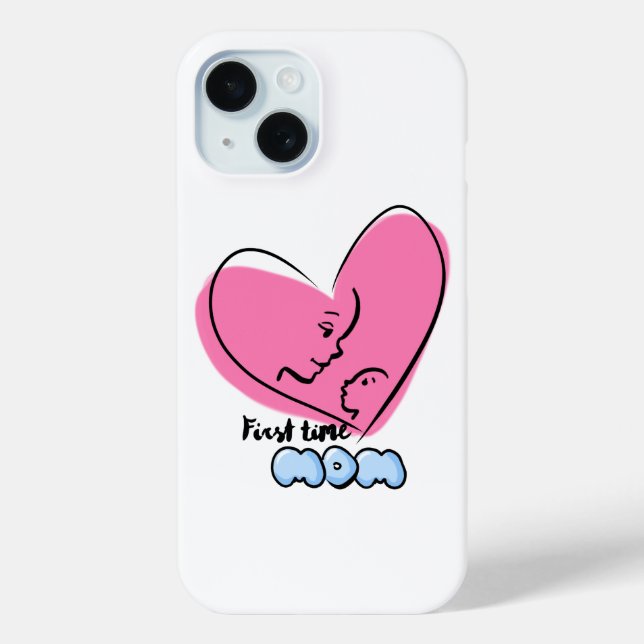 First Time Mum Phone Case (Back)