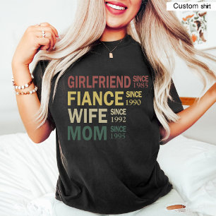 First Time Mum / Pregnancy Reveal Black T-Shirt