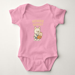 First-Time Nanny – Cute Dog & Baby Tee