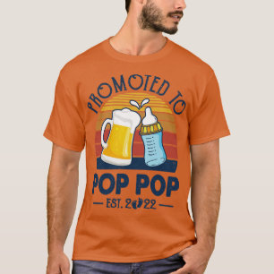 First Time Promoted To 2022 Fathers Day Vintage T-Shirt