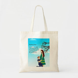 First Time Tote Bag