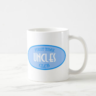 First Time Uncles Club (Blue) Coffee Mug