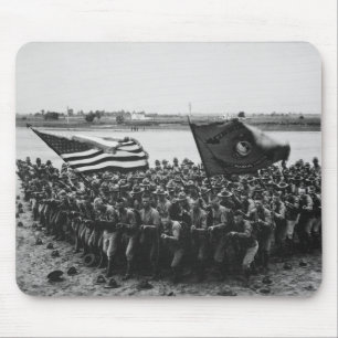 First to Fight United States Marine Corps 1918 Mouse Mat